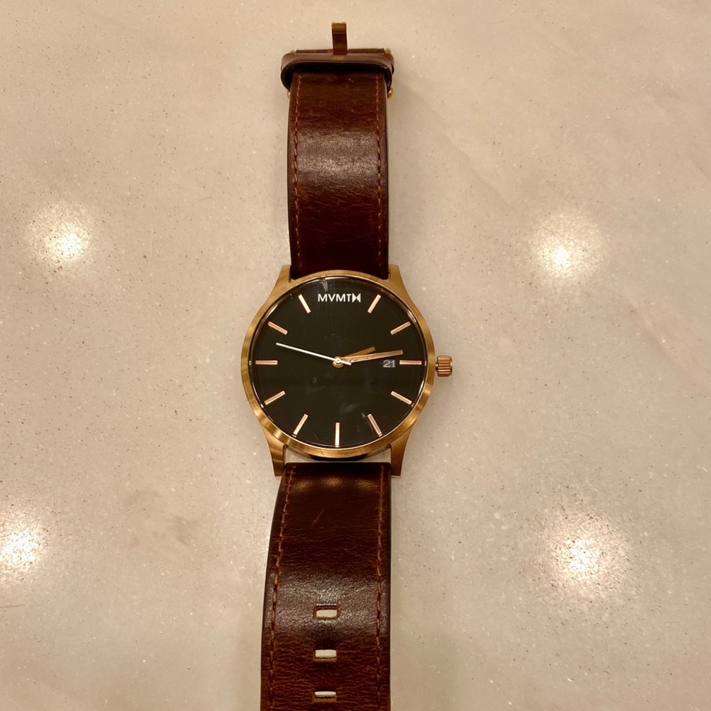 MVMT Watch Rose Gold